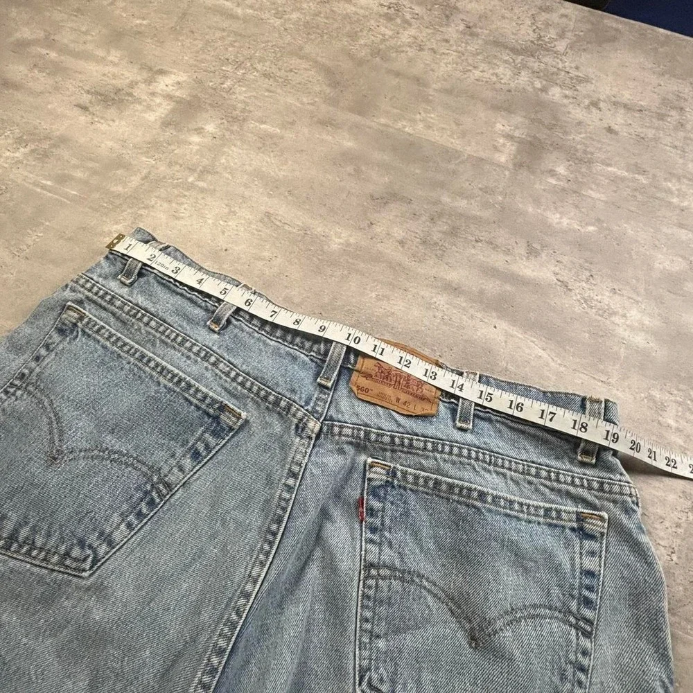 Levi’s 560 Baggy Jeans Mens 38x32 Blue Vintage 90s Light Wash USA